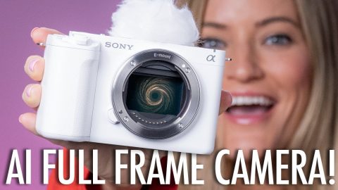 Testing the NEW AI Powered Full Frame Sony Camera Sony ZV E1